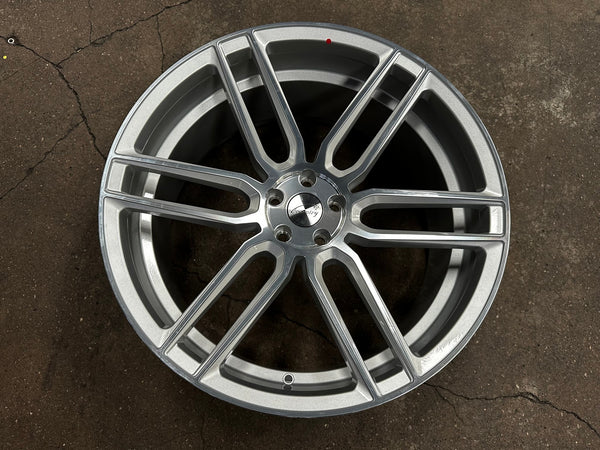New 22X10.5 ET42 TSW Conventry Dale Rim (4 wheel) Gloss Silver 5X108