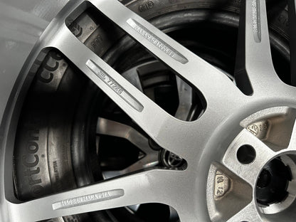 New 22X10.5 ET42 TSW Conventry Dale Rim (4 wheel) Gloss Silver 5X108