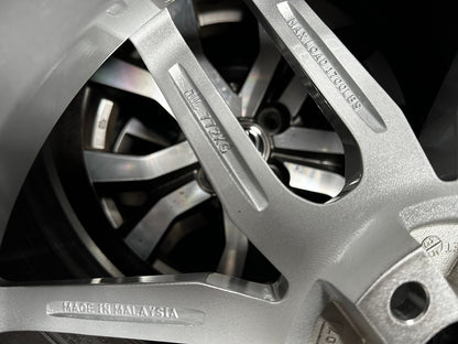 New 18X8.5 ET35 TSW Conventry Dale Rim (4 wheel) Gloss Silver 5X108