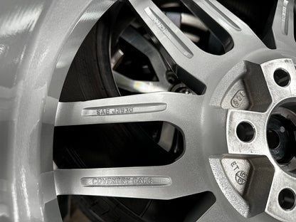 New 18X8.5 ET35 TSW Conventry Dale Rim (4 wheel) Gloss Silver 5X108