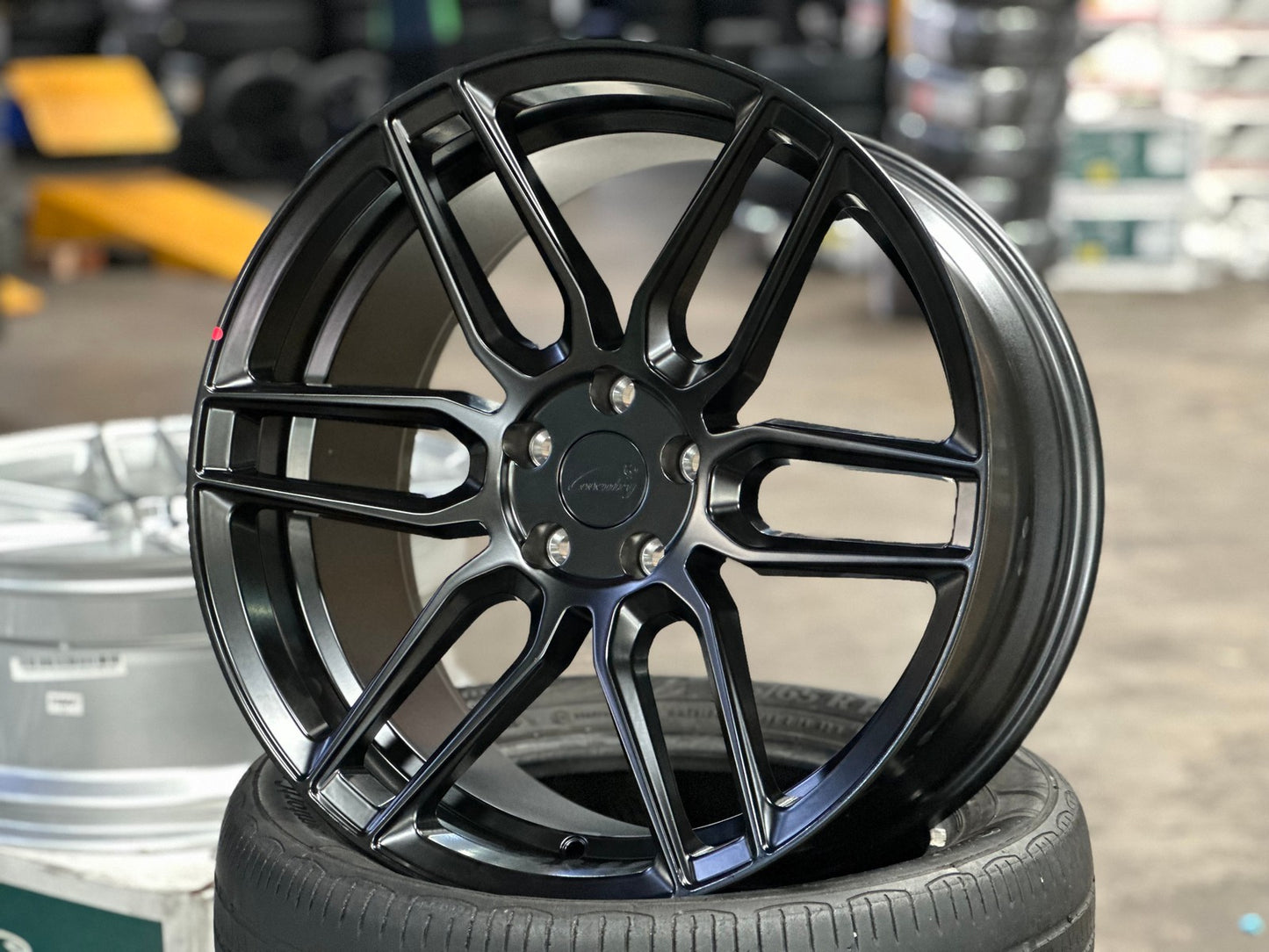 New 19X9.5 ET30 TSW Conventry Dale Rim (4 wheel) Matt Black 5X108