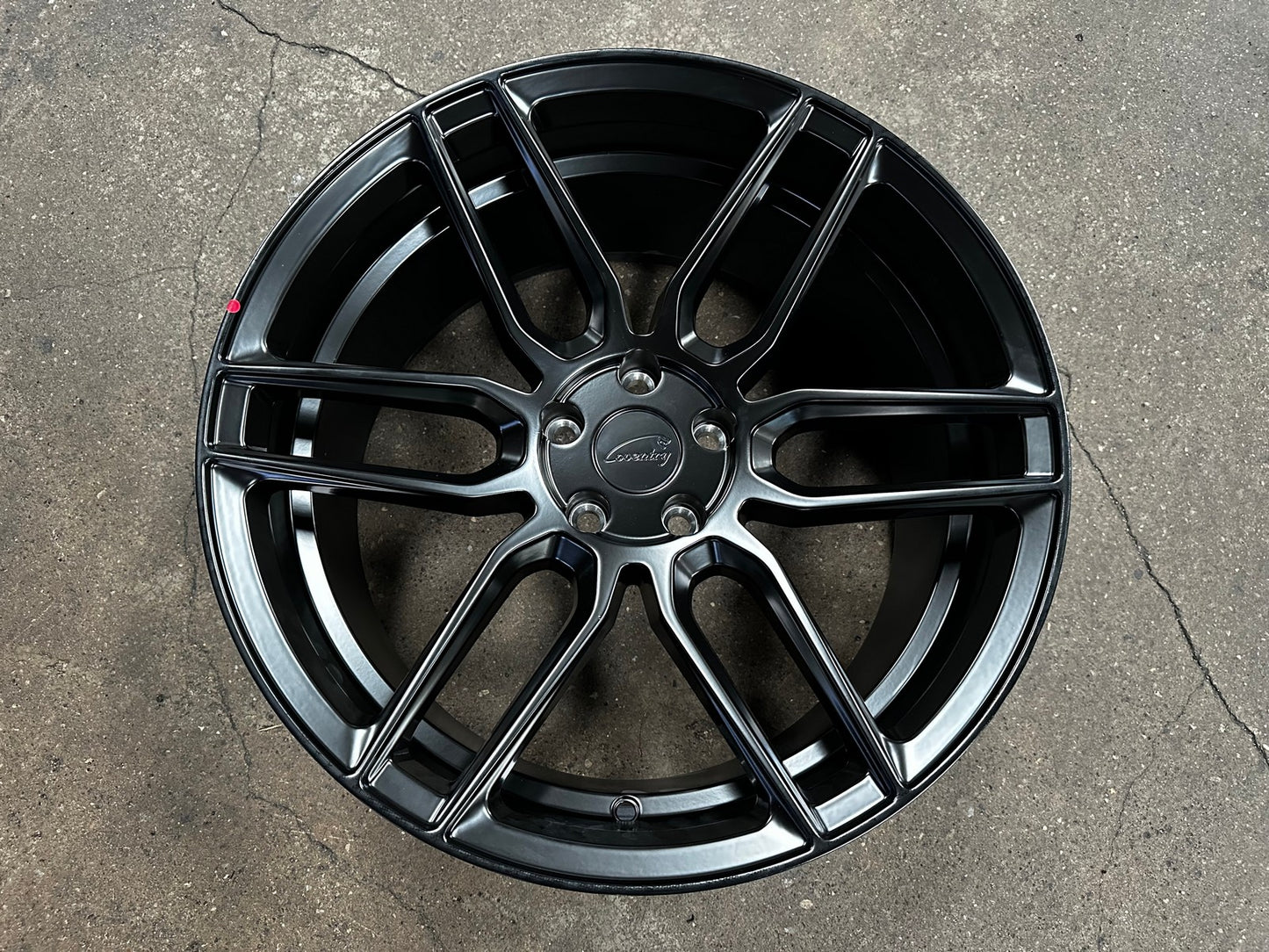 New 19X9.5 ET30 TSW Conventry Dale Rim (4 wheel) Matt Black 5X108