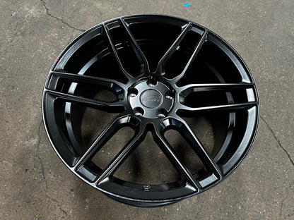 New 19X9.5 ET30 TSW Conventry Dale Rim (4 wheel) Matt Black 5X108