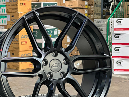 New 19X9.5 ET30 TSW Conventry Dale Rim (4 wheel) Matt Black 5X108