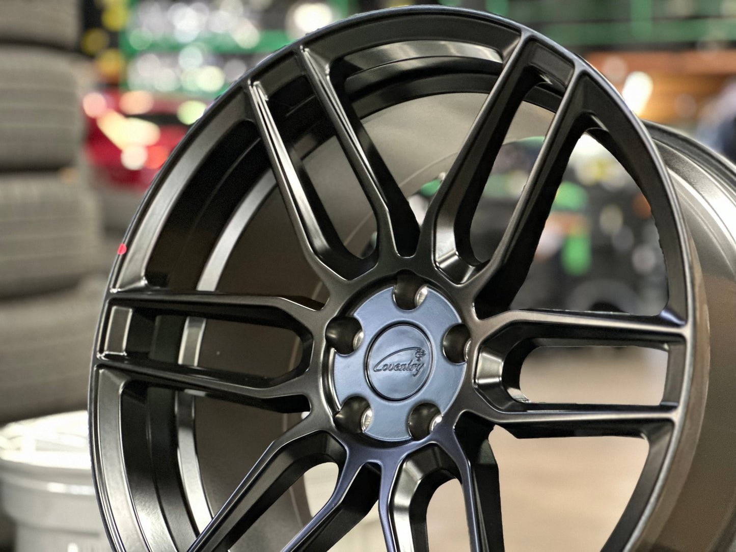 New 19X9.5 ET30 TSW Conventry Dale Rim (4 wheel) Matt Black 5X108