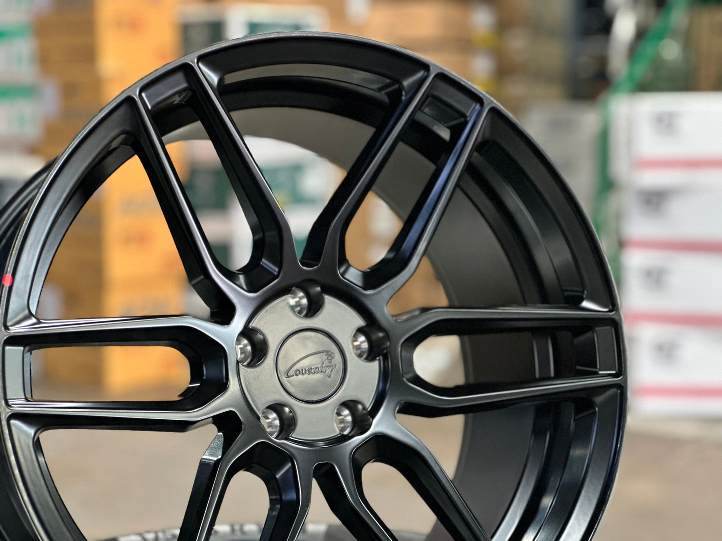 New 19X9.5 ET30 TSW Conventry Dale Rim (4 wheel) Matt Black 5X108