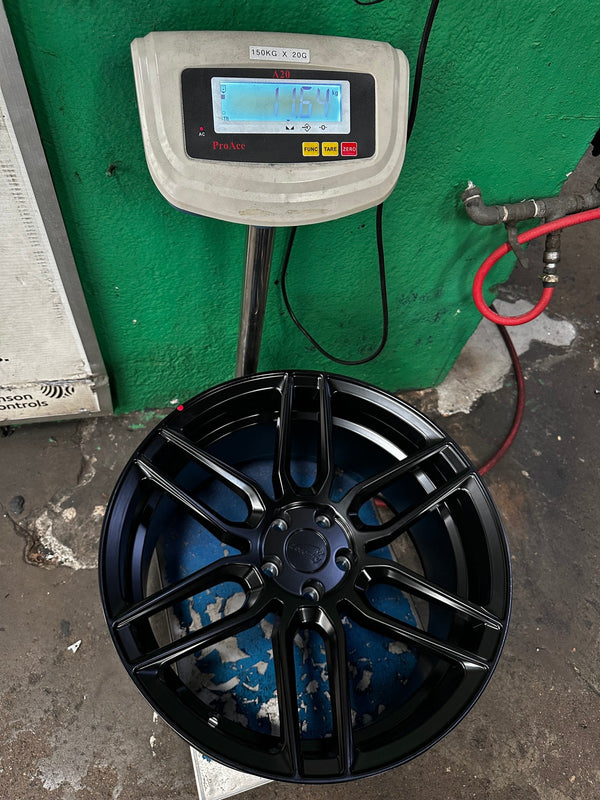 New 19X9.5 ET30 TSW Conventry Dale Rim (4 wheel) Matt Black 5X108