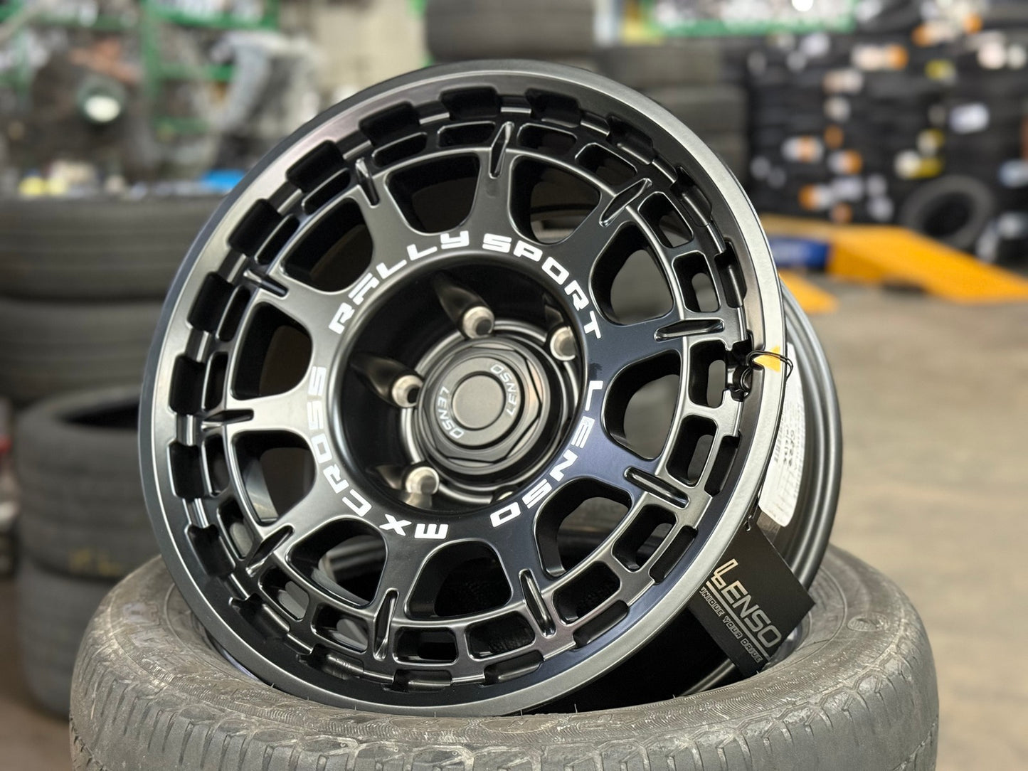 New 16X8 ET0 Lenso MX Ebola Rim (4 wheel) Matt Black 6X139.7