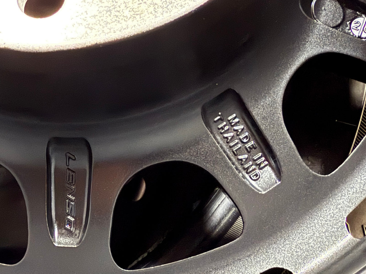 New 16X8 ET0 Lenso MX Ebola Rim (4 wheel) Matt Black 6X139.7