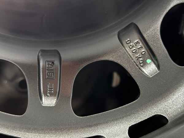 New 16X8 ET0 Lenso MX Ebola Rim (4 wheel) Matt Black 6X139.7