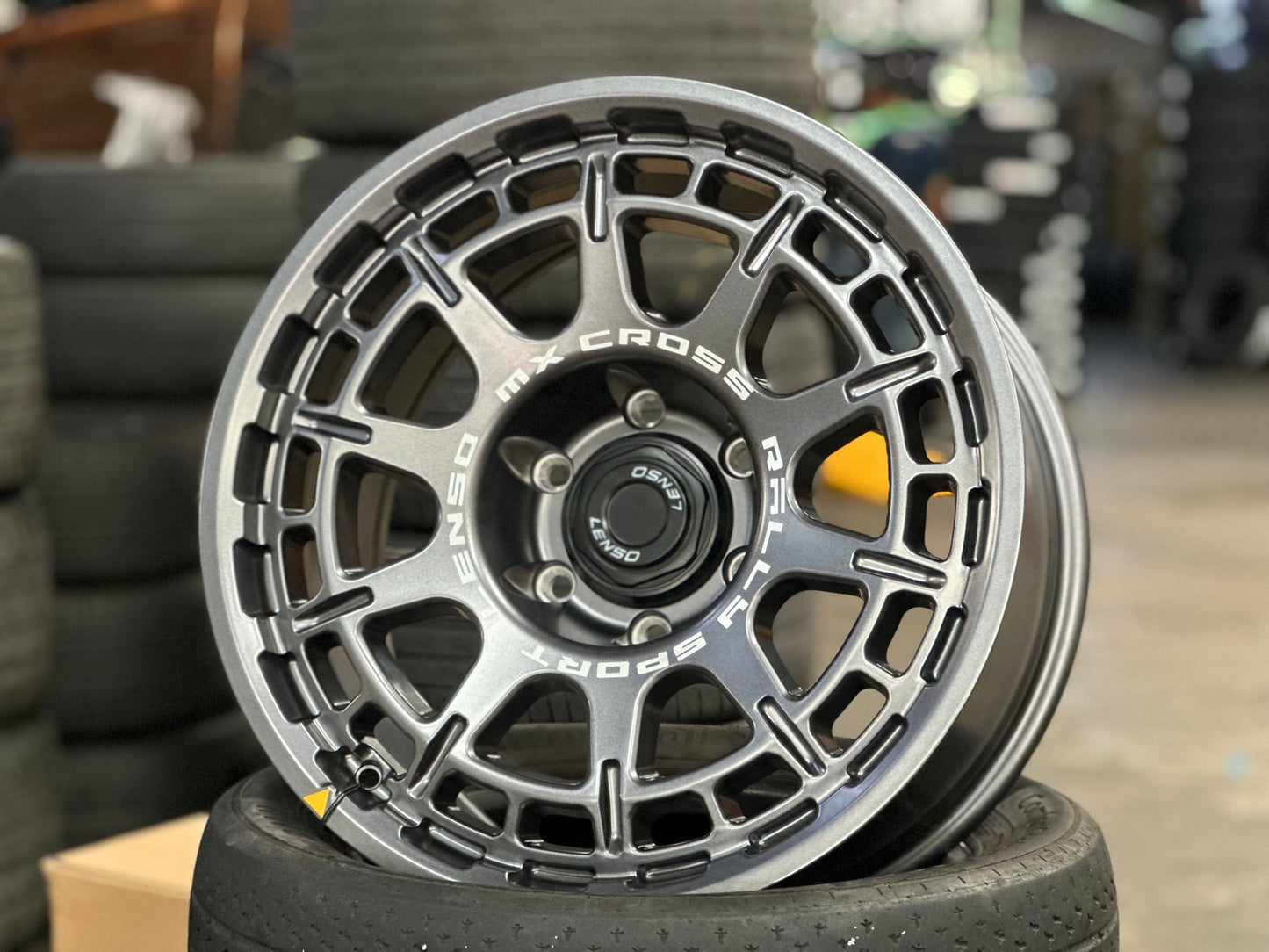 New 18X9 ET0 Lenso MX Ebola Rim (4 wheel) Matt Gunmetal 6X139.7