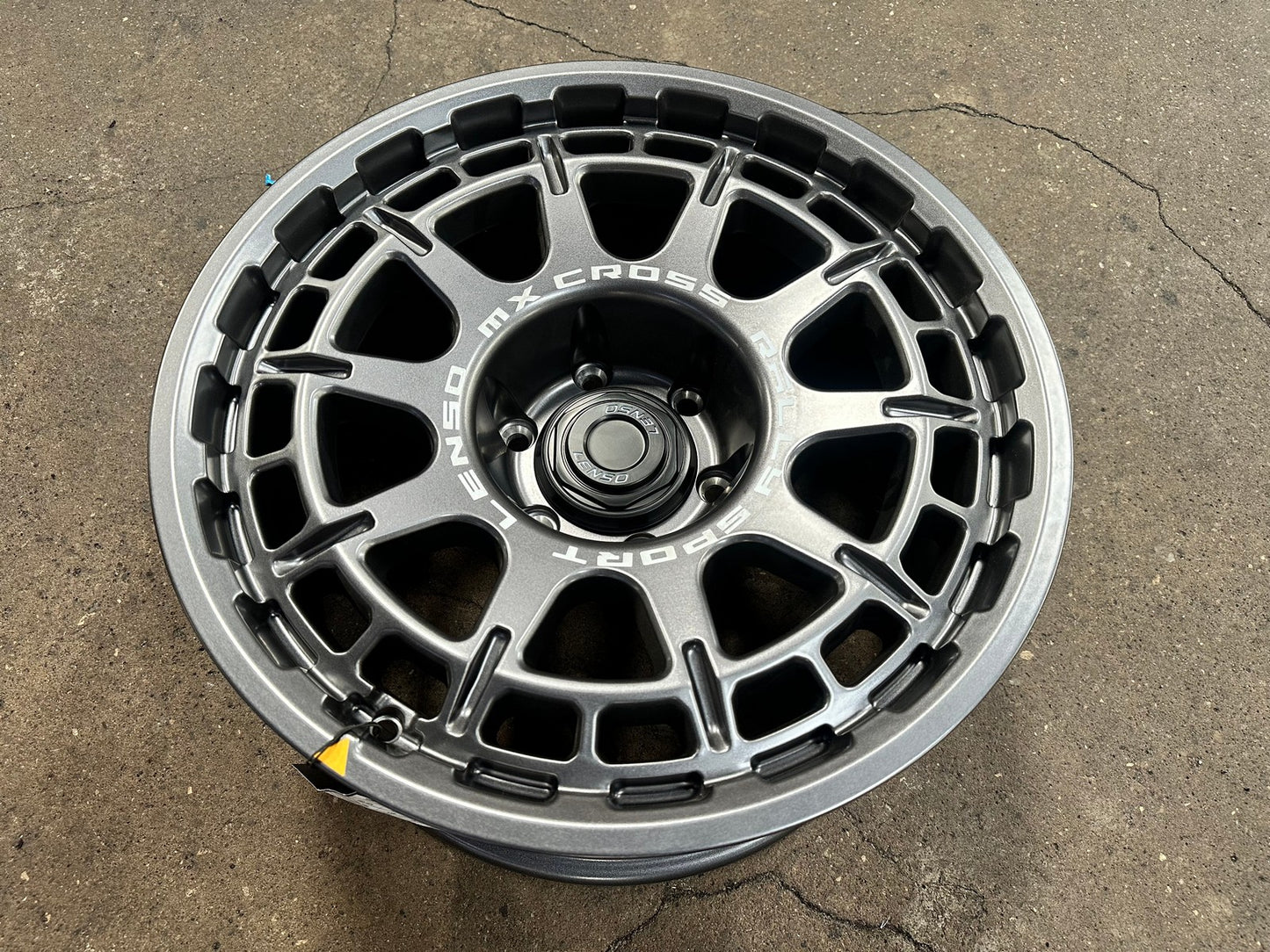 New 18X9 ET0 Lenso MX Ebola Rim (4 wheel) Matt Gunmetal 6X139.7