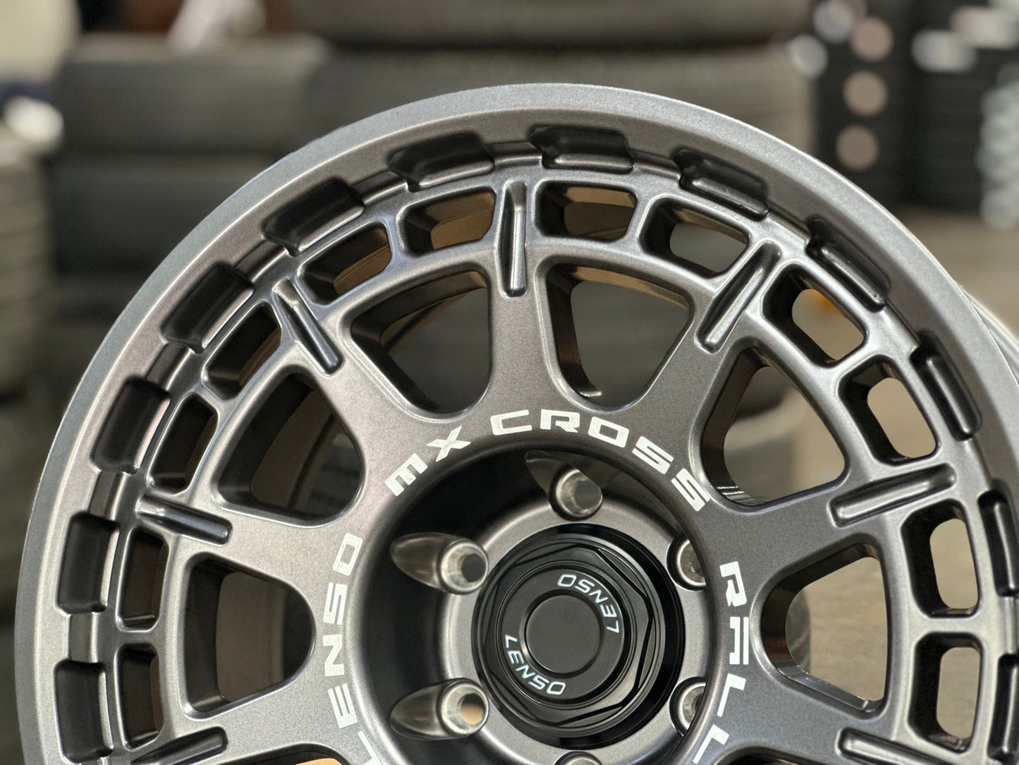 New 18X9 ET0 Lenso MX Ebola Rim (4 wheel) Matt Gunmetal 6X139.7