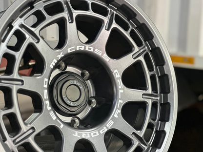 New 18X9 ET0 Lenso MX Ebola Rim (4 wheel) Matt Gunmetal 6X139.7