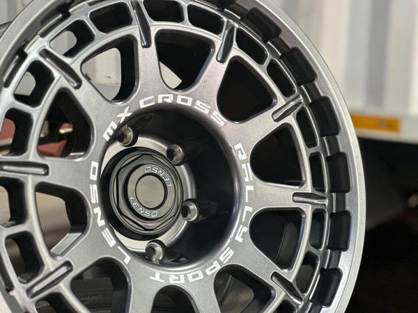 New 18X9 ET0 Lenso MX Ebola Rim (4 wheel) Matt Gunmetal 6X139.7