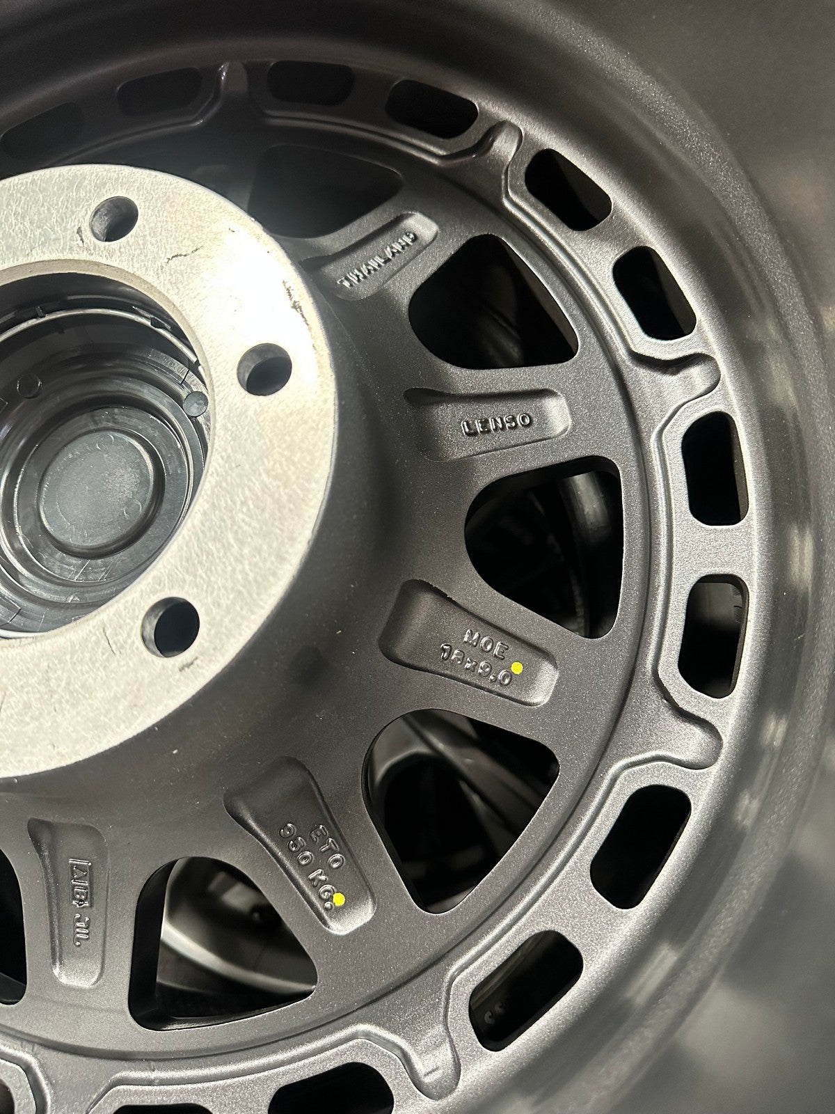 New 18X9 ET0 Lenso MX Ebola Rim (4 wheel) Matt Gunmetal 6X139.7