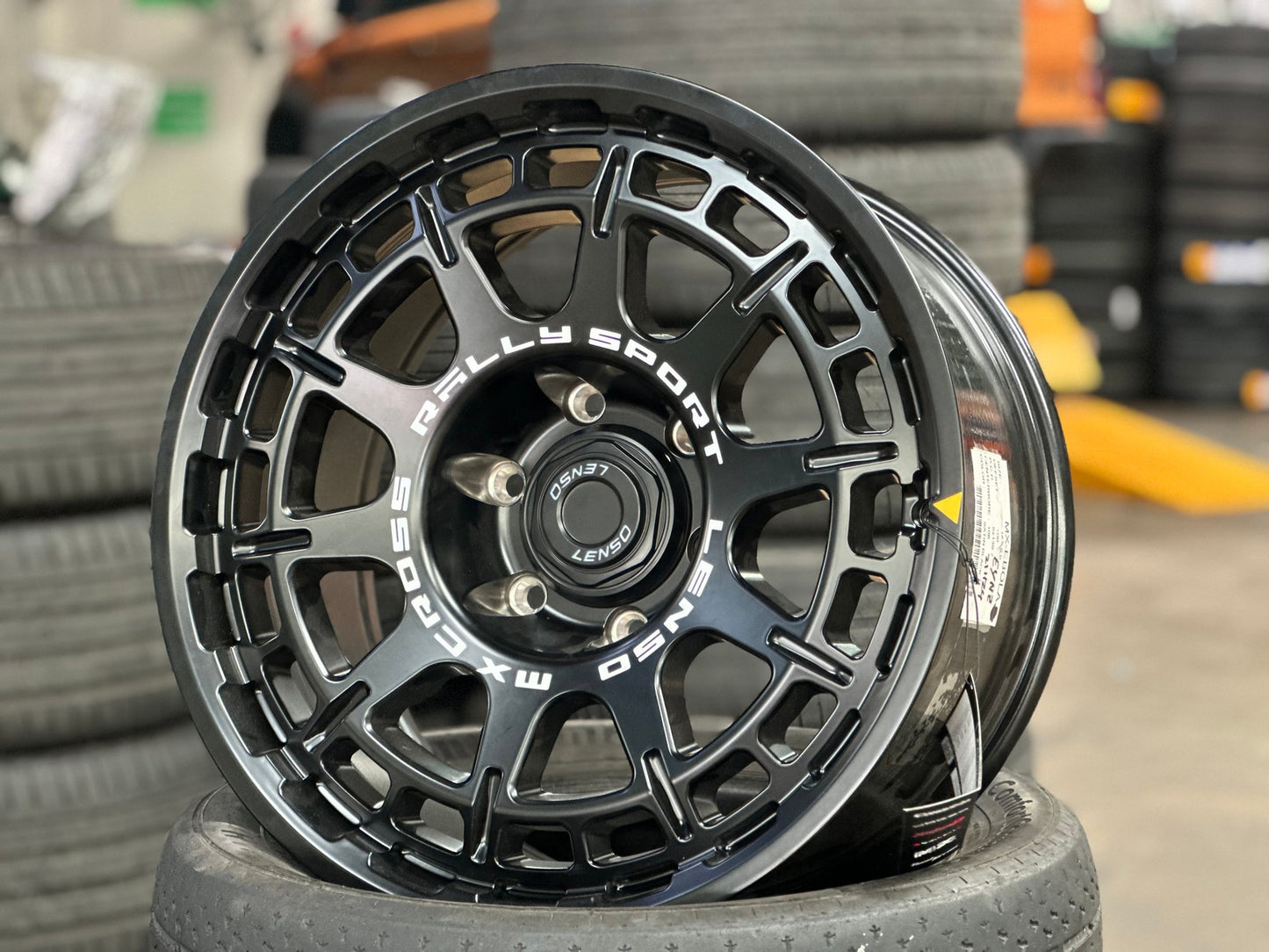 New 18X9 ET0 Lenso MX Ebola Rim (4 wheel) Matt Black 6X139.7