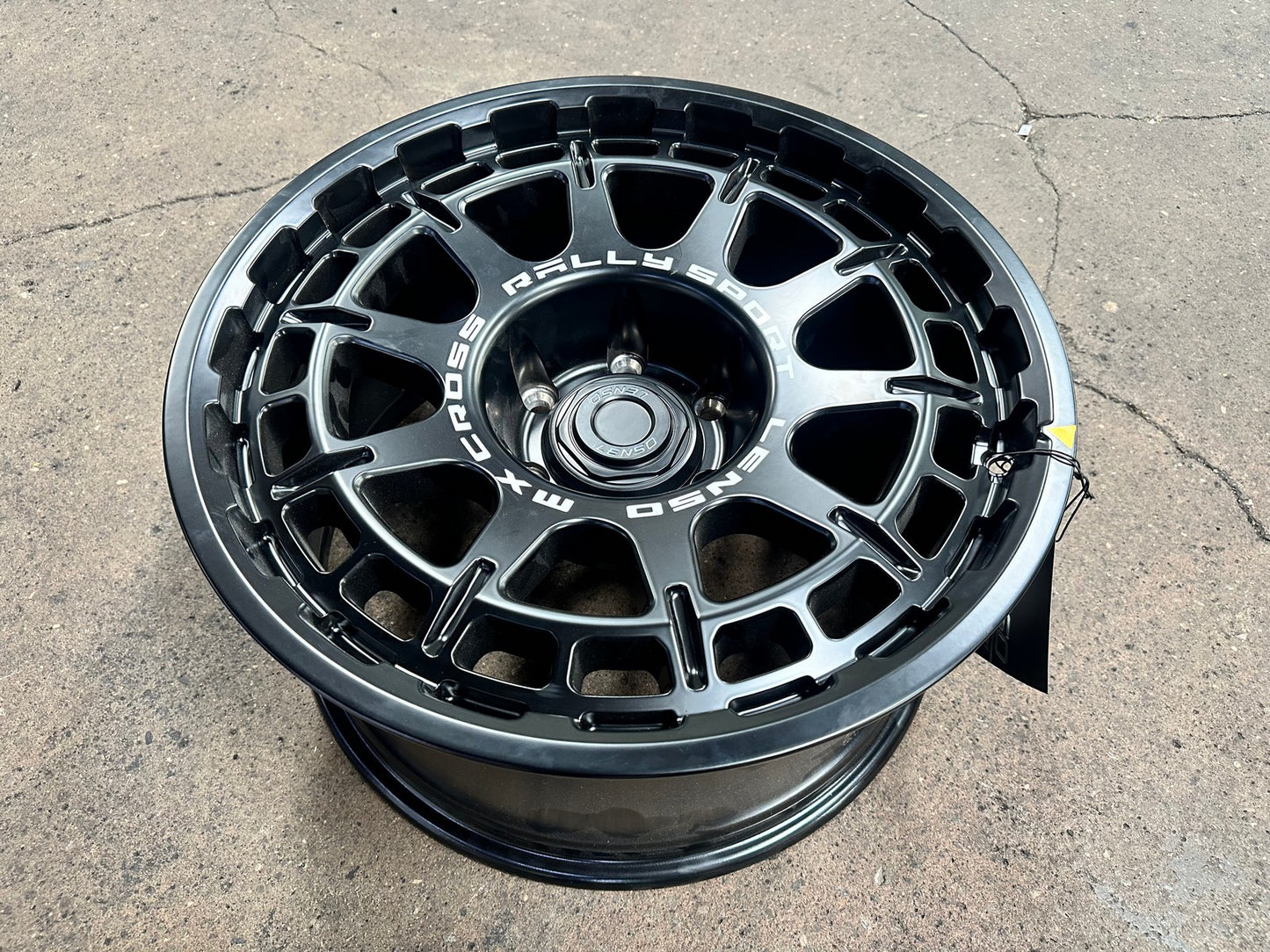 New 18X9 ET0 Lenso MX Ebola Rim (4 wheel) Matt Black 6X139.7