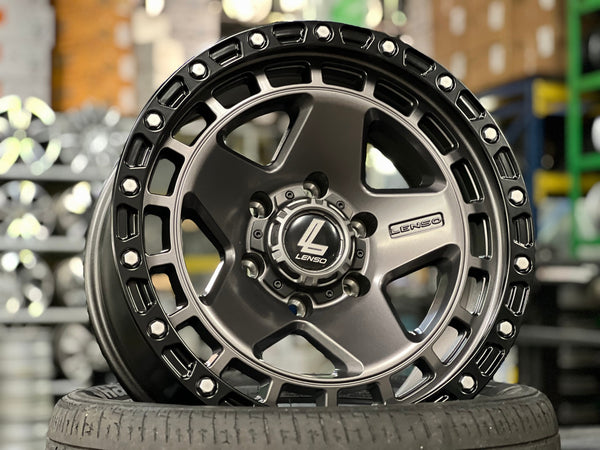 New 17X9 ET-12 Lenso MXM Rim (4 wheel) Matt Black 6X139.7