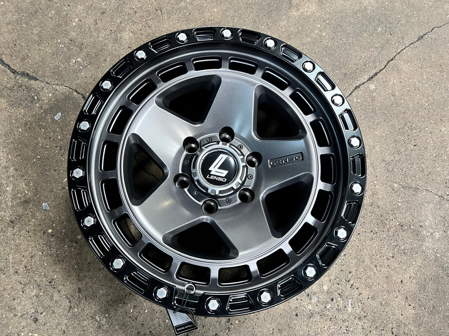 New 17X9 ET-12 Lenso MXM Rim (4 wheel) Matt Black 6X139.7