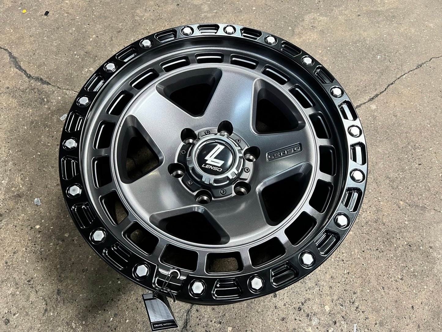 New 17X9 ET-12 Lenso MXM Rim (4 wheel) Matt Black 6X139.7