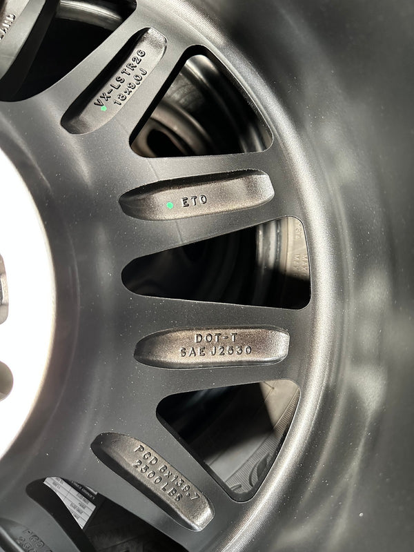 New 18X9 ET0 Lenso MX Marvel Rim (4 wheel) Matt Black 6X139.7