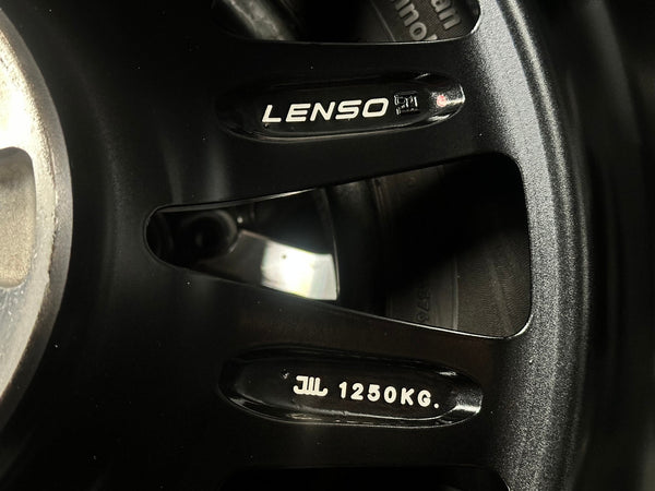 New 20X9 ET18 Lenso MX Marvel Rim (4 wheel) Matt Black 6X139.7