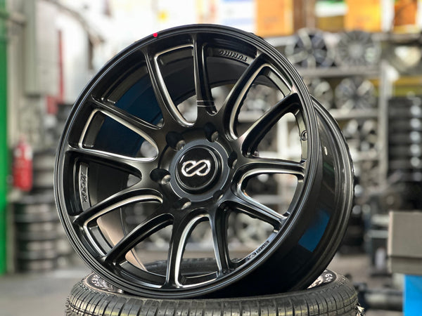 New 18X9 ET0 Enkei Rim (4 wheel) Matt Black 6X139.7