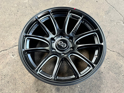 New 18X9 ET0 Enkei Rim (4 wheel) Matt Black 6X139.7
