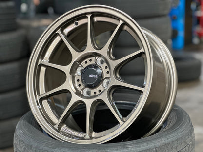 New 15X7.5 ET35 Konig Dekagram Rim (4 wheel) Gloss Bronze 4X100