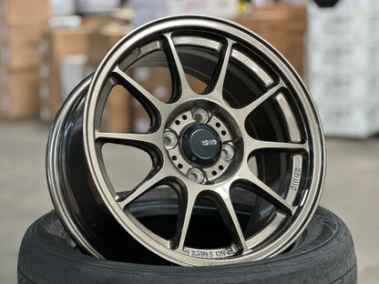 New 15X7.5 ET35 Konig Dekagram Rim (4 wheel) Gloss Bronze 4X100