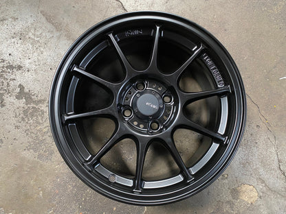 New 15X7.5 ET35 Konig Dekagram Rim (4 wheel) Matt Black 4X100