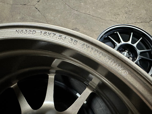 New 16X7.5 ET38 Konig Dekagram Rim (4 wheel) Gloss Bronze 4X100