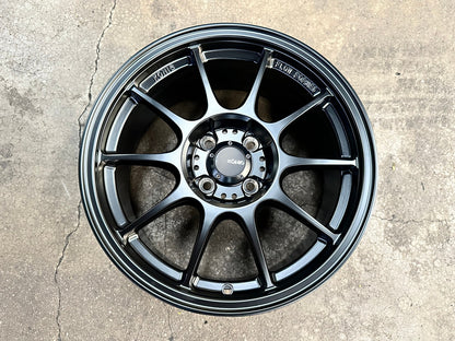New 16X7.5 ET38 Konig Dekagram Rim (4 wheel) Matt Black 4X100