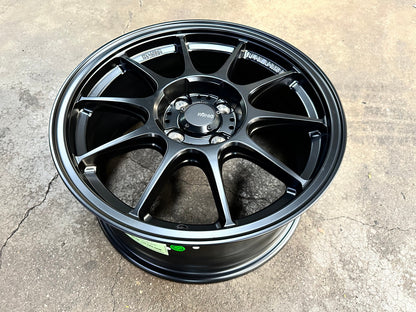 New 16X7.5 ET38 Konig Dekagram Rim (4 wheel) Matt Black 4X100