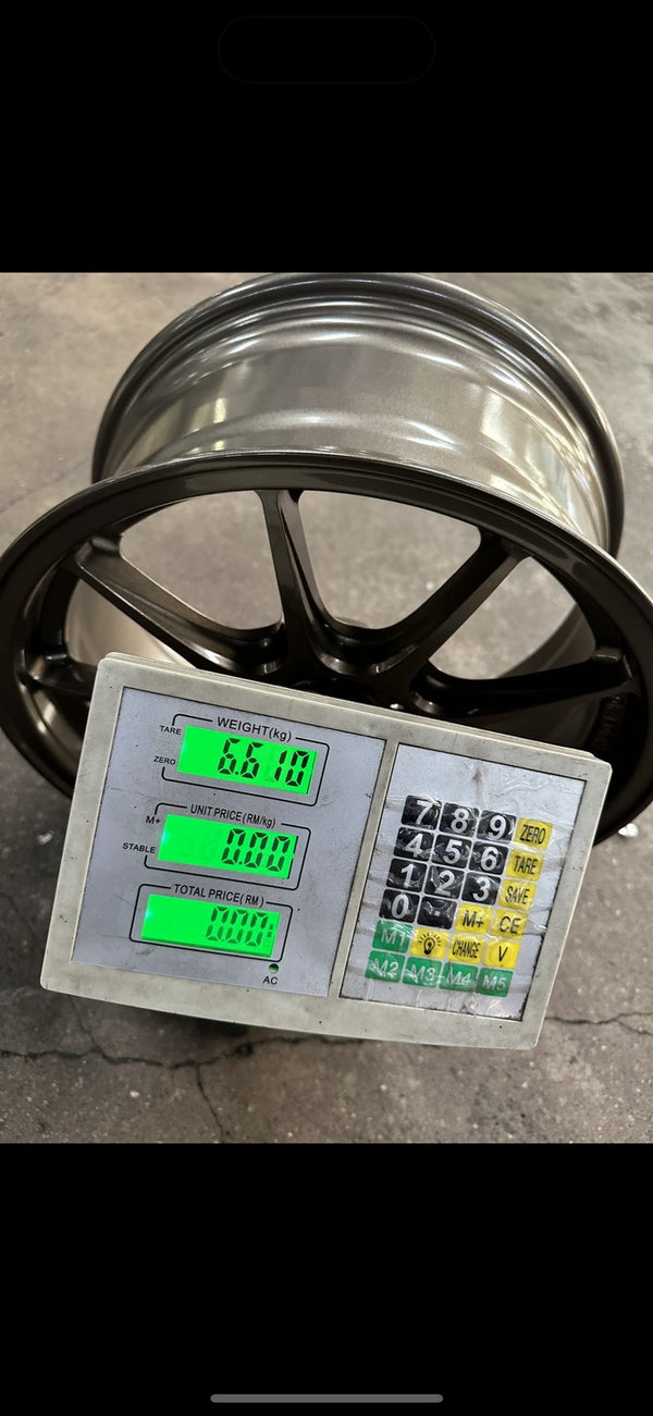 New 16X7.5 ET38 Konig Dekagram Rim (4 wheel) Matt Black 4X100