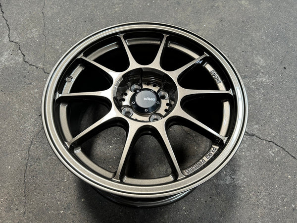 New 16X8 ET35 Konig Dekagram Rim (4 wheel) Gloss Bronze 4X100