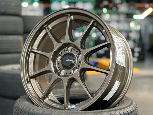 New 17X8 ET40 Konig Dekagram Rim (4 wheel) Gloss Bronze 5X114.3