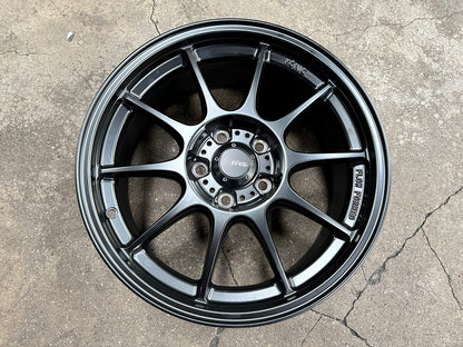 New 17X8 ET40 Konig Dekagram Rim (4 wheel) Matt Black 5X114.3