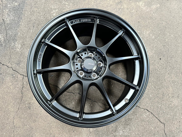 New 18X8.5 ET44 Konig Dekagram Rim (4 wheel) Matt Black 5X100
