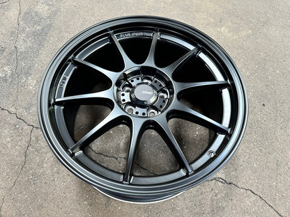 New 18X8.5 ET44 Konig Dekagram Rim (4 wheel) Matt Black 5X100