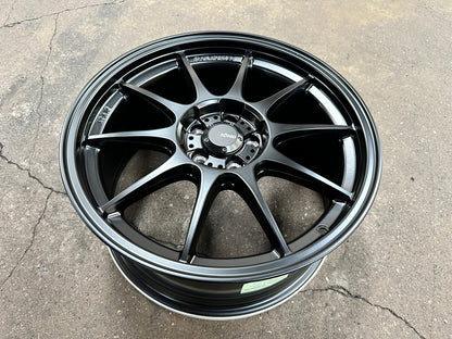 New 18X8.5 ET44 Konig Dekagram Rim (4 wheel) Matt Black 5X100
