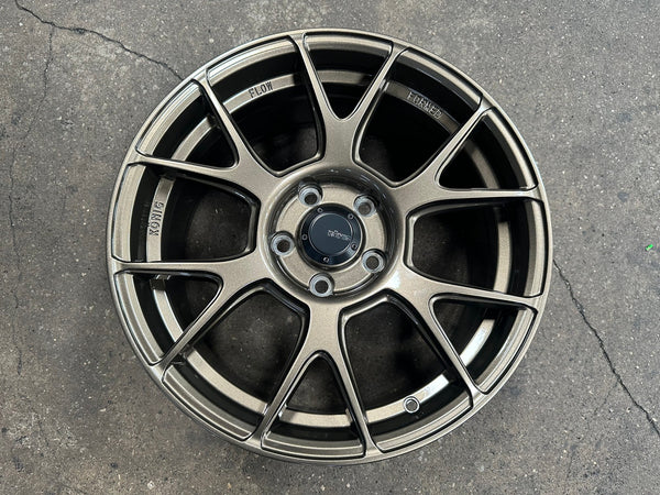 New 17X8 ET40 Konig Ampliform Rim (4 wheel) Gloss Bronze 5X114.3