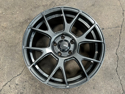 New 17X8 ET40 Konig Ampliform Rim (4 wheel) Gloss Gunmetal 5X114.3