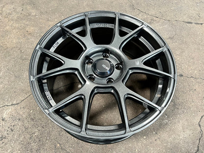 New 17X8 ET40 Konig Ampliform Rim (4 wheel) Gloss Gunmetal 5X114.3