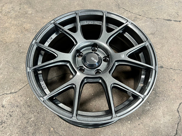 New 17X8 ET40 Konig Ampliform Rim (4 wheel) Gloss Gunmetal 5X114.3