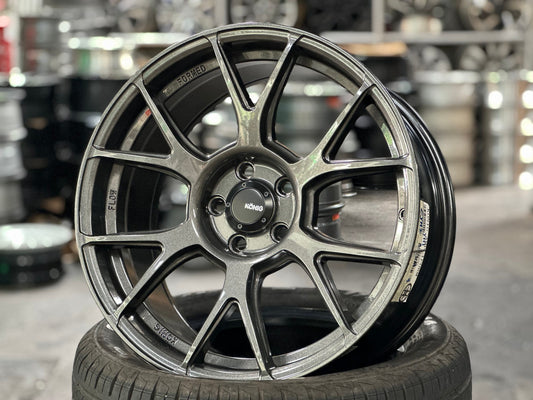 New 18X8.5 ET43 Konig Ampliform Rim (4 wheel) Gloss Gunmetal 5X108