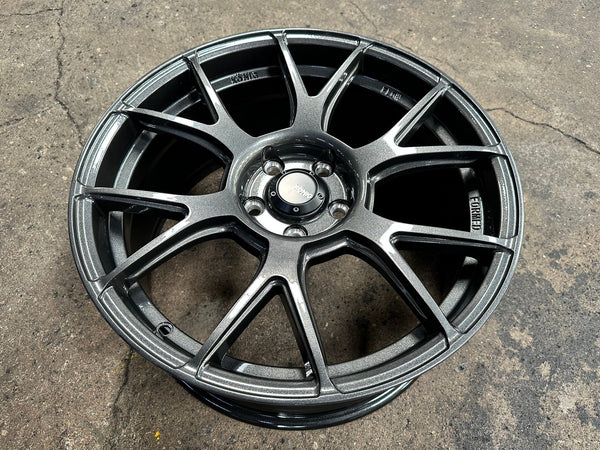 New 18X8.5 ET43 Konig Ampliform Rim (4 wheel) Gloss Gunmetal 5X112