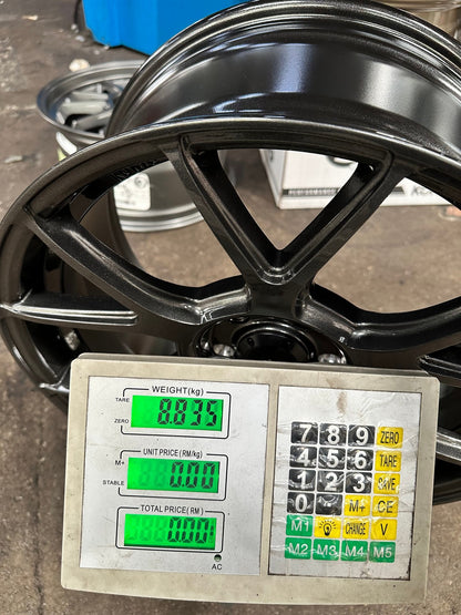 New 18X8.5 ET43 Konig Ampliform Rim (4 wheel) Gloss Gunmetal 5X112