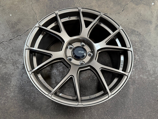 New 18X8.5 ET43 Konig Ampliform Rim (4 wheel) Gloss Bronze 5X112